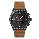 Alfajr WH-24 Dynamic 360 Leather Azan Wrist Watch Black Dial & Strap. Fixed Price $290.00.