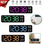 Led Digital Large Display Wall Desk Alarm Clock With Calendar Temperature Date. Fixed Price $14.95.
