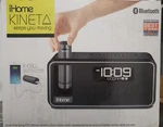 Ihome Alarm Clock Radio Bluetooth W/ Portable Battery -brand New In Factory Box. Fixed Price $26.89.