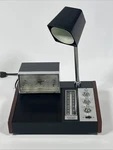 Longines Symphonette LCR-500 Woodgrain Slumber Center Radio Clock Lamp Working. Fixed Price $49.99.
