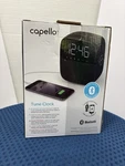 Capello Tune Dual Alarm Clock Wireless Speaker Fm Radio Usb Phone Charger CR60. Fixed Price $14.24.