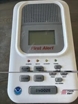 First Alert WX-150 Public Weather Radio Noaa Emergency Receiver White. Fixed Price $18.00.