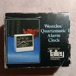 Vintage Westclox Quartzmatic Alarm Clock By Talley Industries. Fixed Price $25.00.