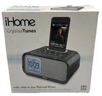 Ihome IH22 System Dual Alarm Clock Iphone Ipod Charger. Fixed Price $12.99.