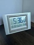 Radio Shack Atomic Wall Clock 63-1438 Controlled Digital Thermometer Date. Fixed Price $34.99.