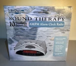 Mindscapes Sound Therapy 10 Am/fm Alarm Clock Radio Tested Mod 802916 Read. Fixed Price $28.49.
