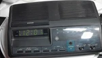 Digital Clock Radio Black Am/fm Dual Alarm Snooze Vintage Retro Bedroom. Fixed Price $24.95.