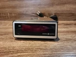 Vintage General Electric Alarm Clock Model 8146-4. Fixed Price $17.95.