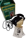 Vtg Rystl Model RH-33 Hi-fi Fm/am Radio Music Muffs Headphone Easy Connection. Fixed Price $12.99.