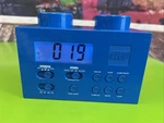 Lego LG11007 Portable Digital Alarm Clock Radio Blue Building No Power Cord. Fixed Price $17.09.