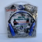 Gpx Im Personal Am/fm Radio Stereo Headphones AHP3500 (blue). Fixed Price $37.00.