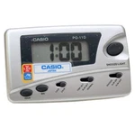 Casio PQ11D-8R Silver Led Light Digital Travel Alarm Clock With Snooze New. Fixed Price $12.50.