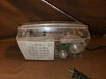 Sentry PR-120 Am/fm Clear Portable Radio. Excellent Working Condition Tested. Fixed Price $44.99.