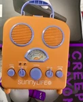 Sunnylife Beach Sounds Orange Portable Speakers/radio Am/fm, Aux For IPOD/MP3. Fixed Price $27.89.