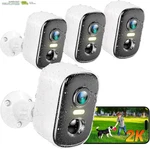 Home Security With Ai Motion Detection, Color Night Vision, Siren Alarm, 2-WAY. Fixed Price $189.19.