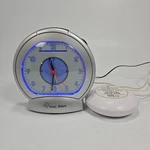 Sonic Alert Boom SBA475SS Vibrating Analog Alarm Clock Light Grey. Fixed Price $18.91.
