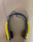 Retro Sportsman Am/fm Stereo Headphone Radio MZM-100 Yellow Works Costume. Fixed Price $19.69.