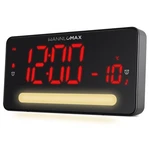 Hannlomax HX-149CR Alarm Clock Radio With 2 Led Display, Temperature, Nig. Fixed Price $29.02.