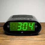 Gpx Am/fm Digital Alarm Clock Radio, Model C303B Black, Tested Works. Fixed Price $19.99.