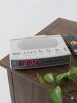 Vintage Softlite Alarm Clock Radio 7-4557A Works Am/fm Needs Bulb. Fixed Price $30.00.