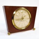 Vtg Westclox Legend Solid Mahogany Wood Alarm Clock Mcm Eames Mid Century 1959. Fixed Price $24.61.