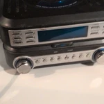 Sylvania SRCD635 Micro System Black Silver Am/fm Radio Headphone Jack. Fixed Price $5.00.
