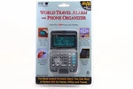 Seiko DF4022 World Travel Alarm Clock And Phone Organizer. Fixed Price $14.99.