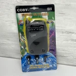 Vintage Coby CX-6 Pocket Am Fm Radio Slim Compact With Earphones New Sealed. Fixed Price $18.99.