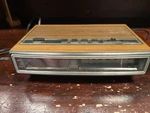 Vintage Green Alarm Clock Radio 7-4652A Table Digital Am-fm. Fixed Price $26.99.