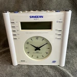 Sangean RCR-3 Fm Am Tuning Atomic Clock Radio Human Wake System Tested And Works. Fixed Price $31.34.