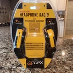 Vintage Gpx Rugged Sports Headphone Am/fm Jogger Radio Retro AHP3610RSYEL New. Fixed Price $24.50.
