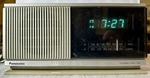 Very Rare Panasonic RC-96 Clock Radio Green Led Digital/analog Tuner Space Age. Fixed Price $49.99.