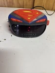 Superman Am/fm Alarm Clock Radio LX-350 Spectra W/ Snooze Works. Fixed Price $20.00.