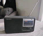 Sony ICF-36 Weather Tv Fm Am Portable Radio Tested Works Storm Power Outage Prep. Fixed Price $22.47.