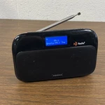 Insignia NS-HDRAD2 Tabletop Radio Fm Black Headphone Jack Aux Input. Fixed Price $39.95.