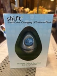 Shift 5 1 Color Changing Lcd Clock Single Touch Alarm Timer Date Temp.. Fixed Price $10.00.