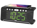 Naxa NRC-190 Dual Alarm Clock +qi/usb Cell Phone Wireless Charging Function +fm. Fixed Price $39.90.