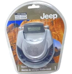 Jeep Travel Alarm Clock Radio Jxtcr With Earphone Jack New And Sealed. Fixed Price $27.35.
