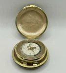 Vintage Westclox Analog Dial Round World Travel Folding Alarm Clock Watch. Fixed Price $44.99.