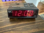 Vintage Advance Digital Alarm Clock Model 4047 Working Wood Grain. Fixed Price $14.99.