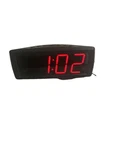 Onn Digital Clock Radio With Jumbo Display Am/ Fm Battery Backup Black. Fixed Price $8.99.