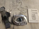 Panasonic RF-SW50 Shockwave Portable Radio Am/fm W/ Arm Strap And Headphones. Fixed Price $17.50.