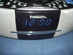 Emerson Research Used Am/fm Cd Player Alarm Model CKD5811 Damaged Display. Fixed Price $29.99.