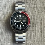 Seiko SKX175 Men Automatic Diver's 200 Watch SKX009 Pepsi Bezel. Fixed Price $285.00.