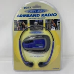 Gpx Sports Am/fm Armband Radio Headphones A2098RS. Fixed Price $18.66.