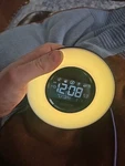 C83117 Crosse Technology Rgb Mood Light & Nature Sound Digital Alarm Clock. Fixed Price $14.44.