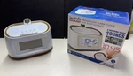 Sharp Projection Alarm Clock W/ Soothing Sleep Sounds, SPC585 Nulti-function Nob. Fixed Price $24.99.
