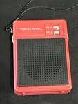 Vintage Realistic Am/fm Pocket Radio Model 12-721 Red Tested & Working 9V. Fixed Price $15.95.