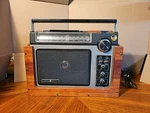 General Electric 7-2880B Long Range Super Radio Black/silver. Fixed Price $100.00.