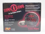 Sonic Alert Bomb Extra Loud Vibrating Alarm Clock Super Bed Shaker Black. Fixed Price $24.95.